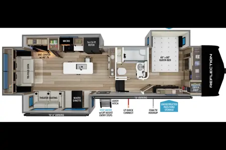Pristine 2025 Grand Design Reflection 337 Fifth Wheel