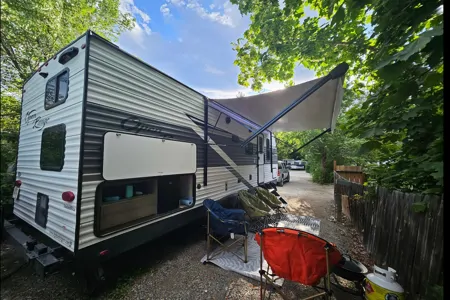 The Lloyd 26Ft travel trailer