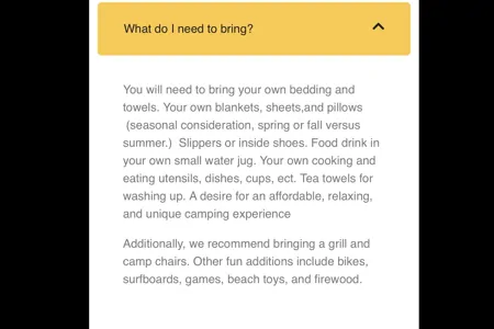 Unit #1 Lets Camp RV Rentals Palomino camping adventure. 