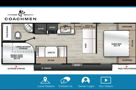 Lisa's Coachmen Catalina 261BH Travel Trailer