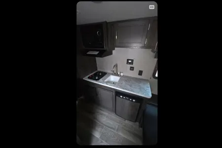 Lightweight SUV towable travel trailer