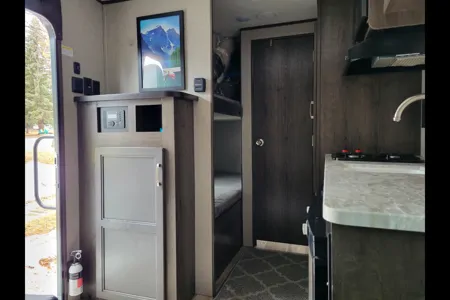 Lightweight SUV towable travel trailer