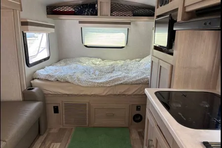 Forest River Geo Pro G19FBS 20ft Travel Trailer | Lightweight | Hitch Included | Sleeps 3-4 | Irvine