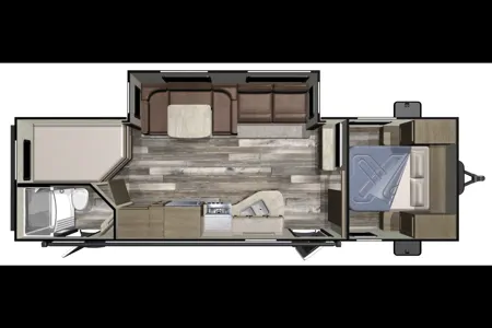 Family Camping Package Trailer | Sleeps 10 | Delivery & Setup, BBQ, Tent & Projector