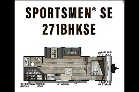 2021 Sportsmen SE Travel Trailer (30 ft) 271BHKSE