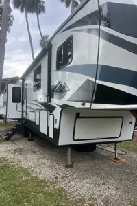 Austin's Heartland Milestone Fifth Wheel