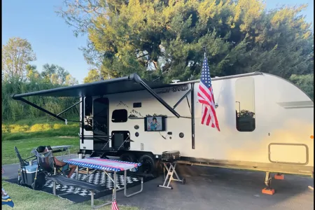 Forest River 23 MKBL Grey Wolf Travel Trailer