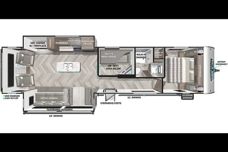 Luxury Family Bunkhouse RV | Sleeps 8–10 | We Deliver to Muskoka & Georgian Bay