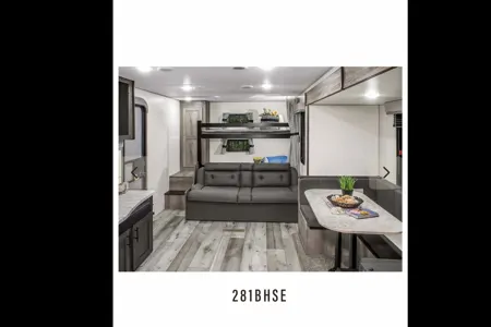 Renae and Tyler’s KZ Sportsman Travel Trailer