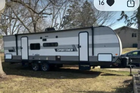 Renae and Tyler’s KZ Sportsman Travel Trailer