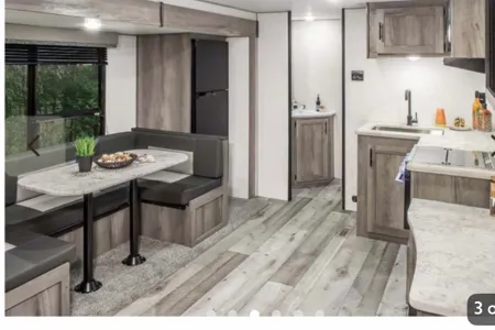 Renae and Tyler’s KZ Sportsman Travel Trailer