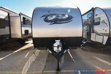 Outdoor Movie Theater!! Forest River 16BHS Wolf Pup Travel Trailer