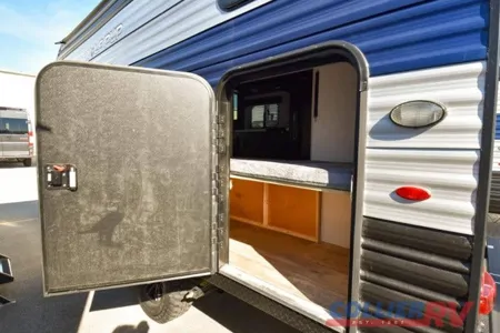 Outdoor Movie Theater!! Forest River 16BHS Wolf Pup Travel Trailer
