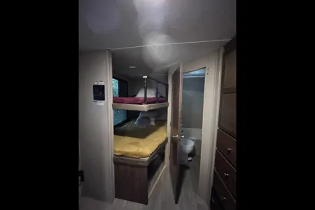 The Marshall Coleman 285bh Travel Trailer