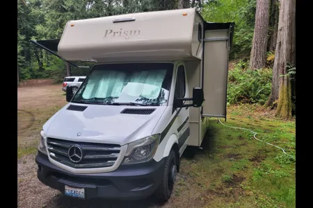 Sleek Coachmen Prizm RV: Drives Like a Van, Sleeps 6! Adventure Ready