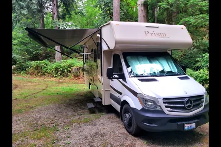 Sleek Coachmen Prizm RV: Drives Like a Van, Sleeps 6! Adventure Ready