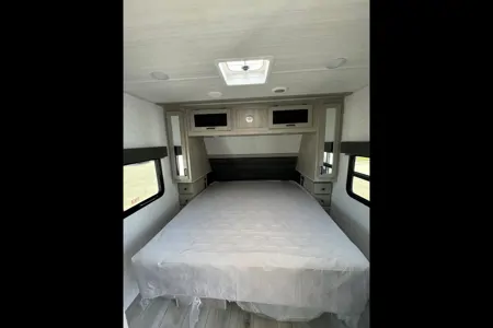 Party trailer on wheels