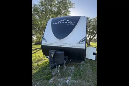 Party trailer on wheels