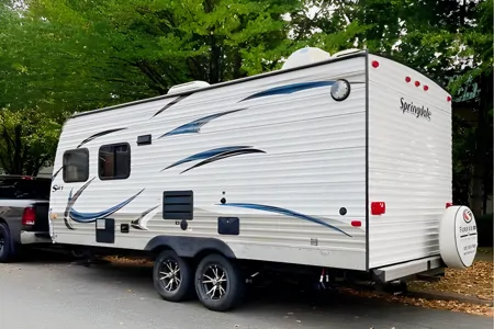 Comfy Keystone Springdale Travel Trailer