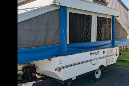 FlagStaff Popup Trailer