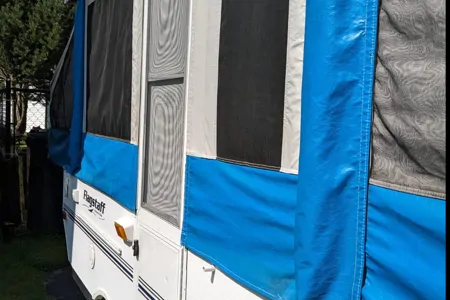 FlagStaff Popup Trailer