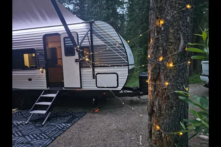 Milly's Tow and Go Travel Trailer.