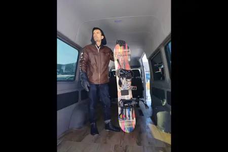 Connor's Mercedes-Benz Sprinter Van