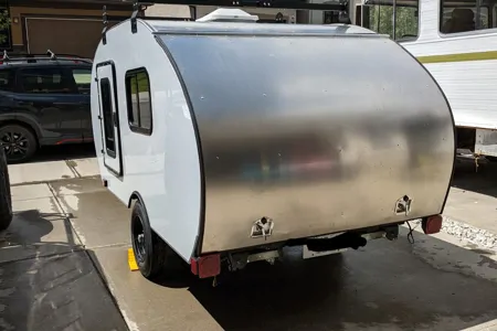 Patrick's Homemade Custom Teardrop Trailer