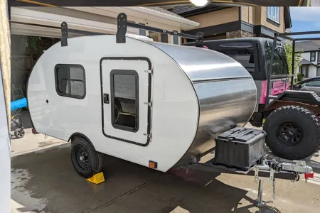 Patrick's Homemade Custom Teardrop Trailer