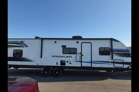 Danny's  dynamite Heartland Prowler Travel Trailer