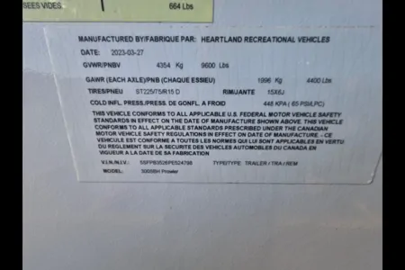 Danny's  dynamite Heartland Prowler Travel Trailer