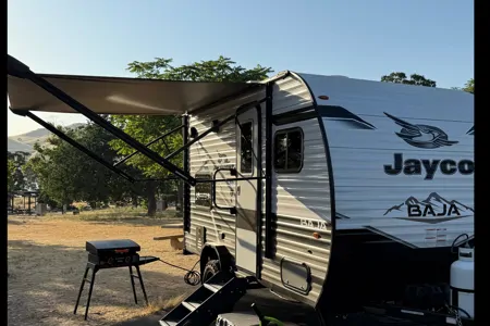 Martin's Jayco Jay flight SLX Baja Travel Trailer