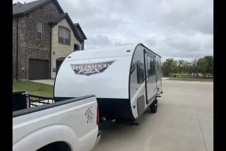 Solomon's Forest River Wildwood platinum Travel Trailer