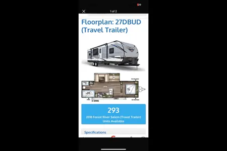 Fadi's Forest River Salem 27DBU Travel Trailer