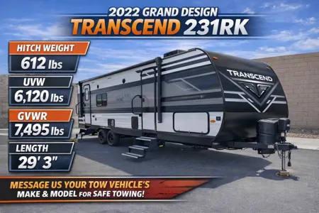 Spacious, Clean, Escape-Ready Trailer – Tow & Go!