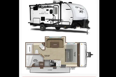 Oleg's Highland Ridge RV 19 MBH Travel Trailer