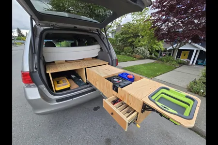 Honda Canadian Odyssey Camper Van