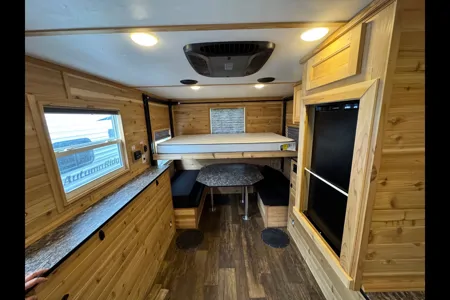 Frank Lake Reno's Ice Castle Fish Houses Range Runner 17Ft RV edition Travel Trailer