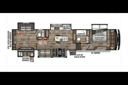 KZ Durango Bunkhouse Fifth Wheel