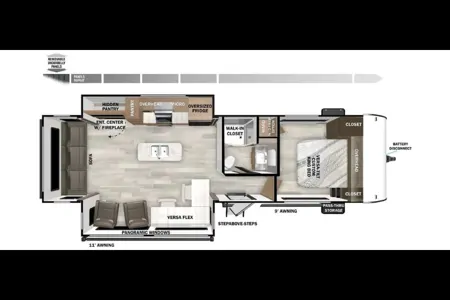 J & D's Wildwood Travel Trailer