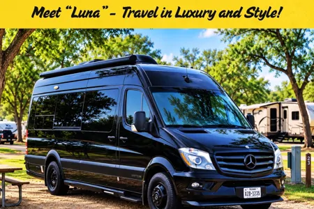 Meet "Luna" - Luxury Mercedes Sprinter Camper Van