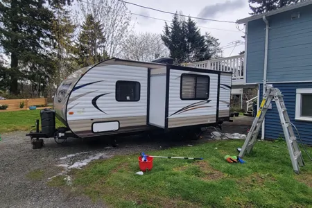 Andrew's Forestriver Wildwood  Travel Trailer