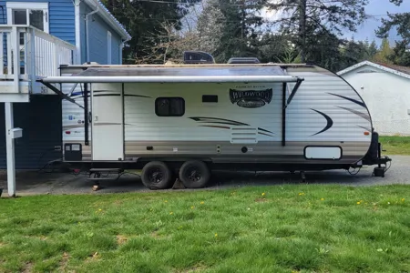 Andrew's Forestriver Wildwood  Travel Trailer