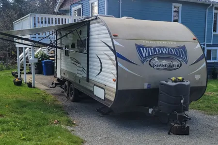 Andrew's Forestriver Wildwood  Travel Trailer