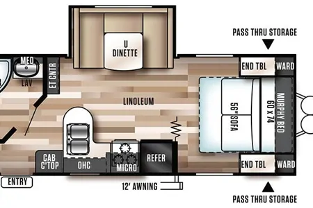 Andrew's Forestriver Wildwood  Travel Trailer