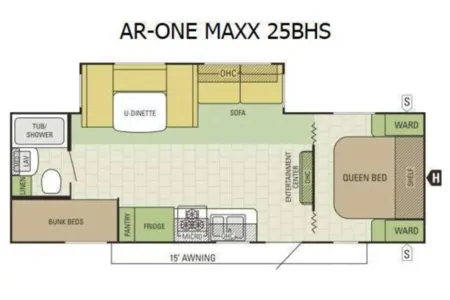 Shelley's Starcraft 25BHS AR-ONE-MAX Travel Trailer