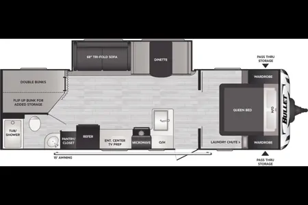 'Billie' 2023 Keystone RV Bullet Crossfire ACO2400