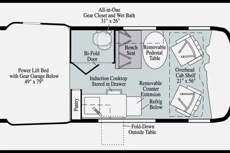 Alpine Adventure Ready Revel 4x4 (Winnebago Revel 44E)