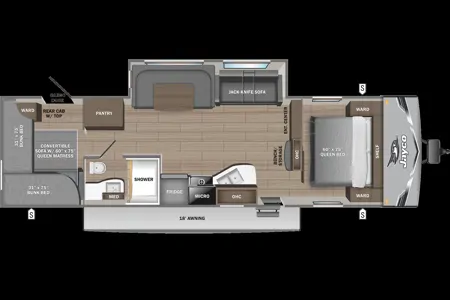 2025 Jayco Valet Bunkhouse | Sleeps 10 | Endless Hot Water | Delivery Only