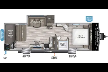2023 Grand Design Transcend Xplor Travel Trailer